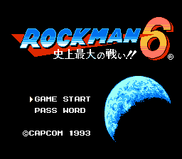 Rockman 6 - Shijou Saidai no Tatakai!!