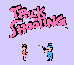 Barker Bill's Trick Shooting