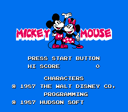 Mickey Mouse - Fushigi no Kuni no Daibouken