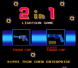Lightgun Game 2 in 1 - Tough Cop + Super Tough Cop