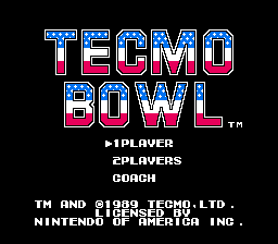 Tecmo Bowl