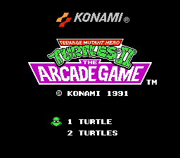 Teenage Mutant Hero Turtles II - The Arcade Game