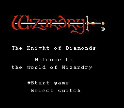 Wizardry III - Diamond no Kishi