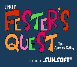 The Addams Family - Uncle Fester's Quest
