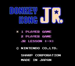 Donkey Kong Jr. + Jr. Lesson