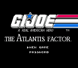 G.I. Joe - A Real American Hero - The Atlantis Factor