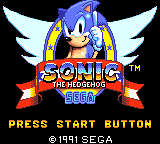 Sonic The Hedgehog