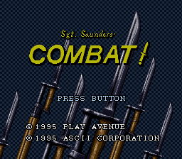Sgt. Saunders' Combat!