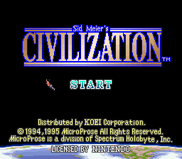 Sid Meier's Civilization