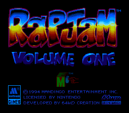 Rap Jam - Volume One