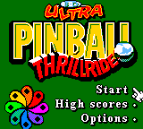 3-D Ultra Pinball - Thrillride