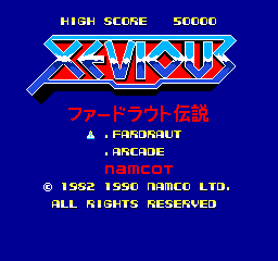 Xevious - Fardraut Saga